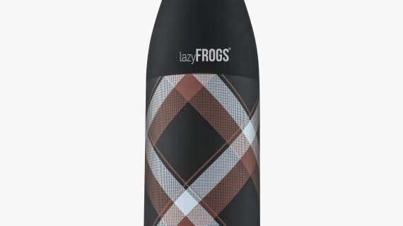 Black Printed Cola Bottle