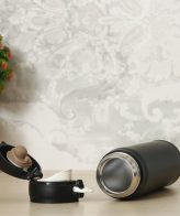 Personalized Black Handy Flask Bottle