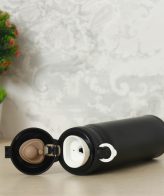 Personalized Black Handy Flask Bottle