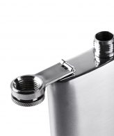 Cisto | | 08oz Black Hip Flask