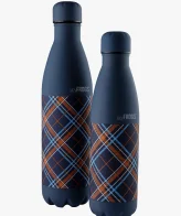 Blue Matt Printed Cola Bottle